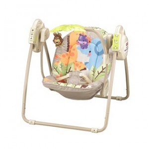 Fisher-Price Precious Planet Take-Along Swing in Khaki Sands