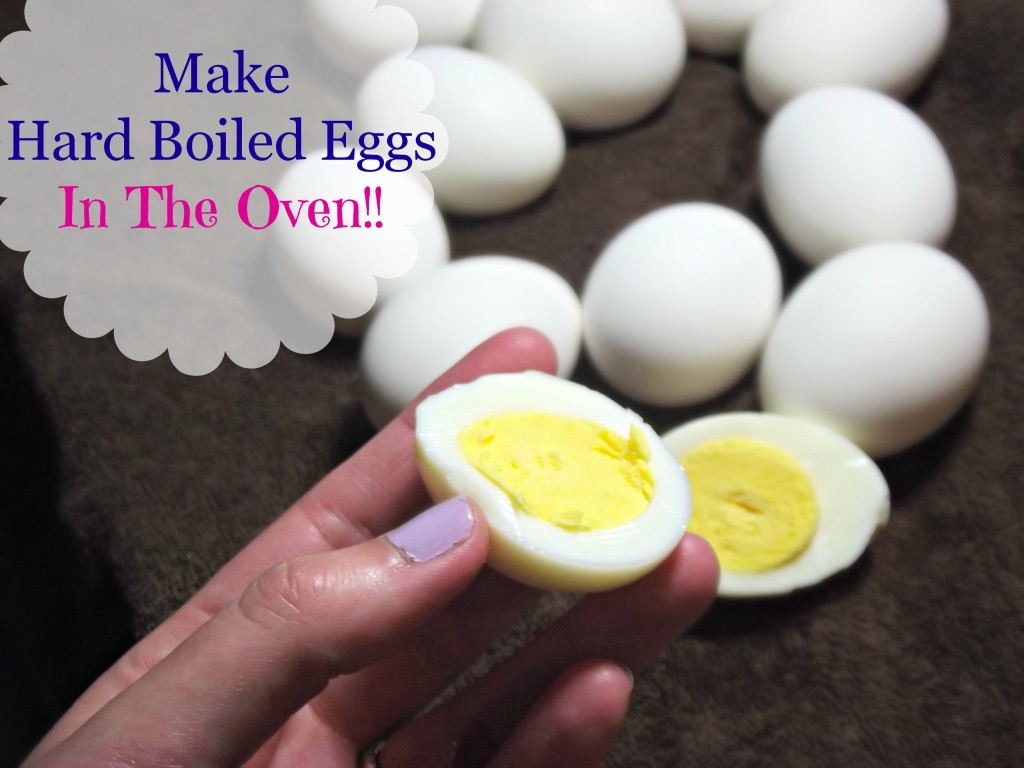 How to Make Hard Boiled Eggs In the Oven!!