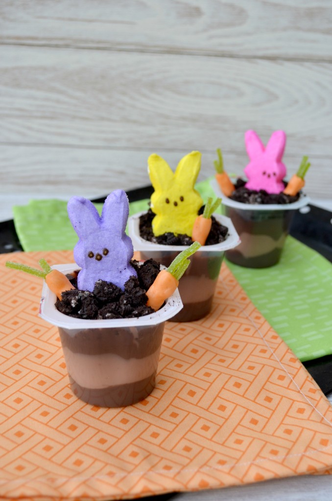 Easy Peeps Pudding Cups