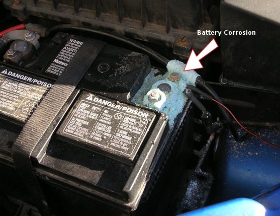 Removing Car Battery Corrosion with Coca-Cola