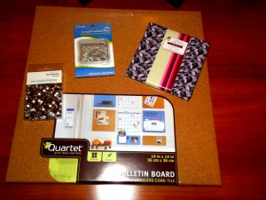 Corkboard Jewelry Holder 