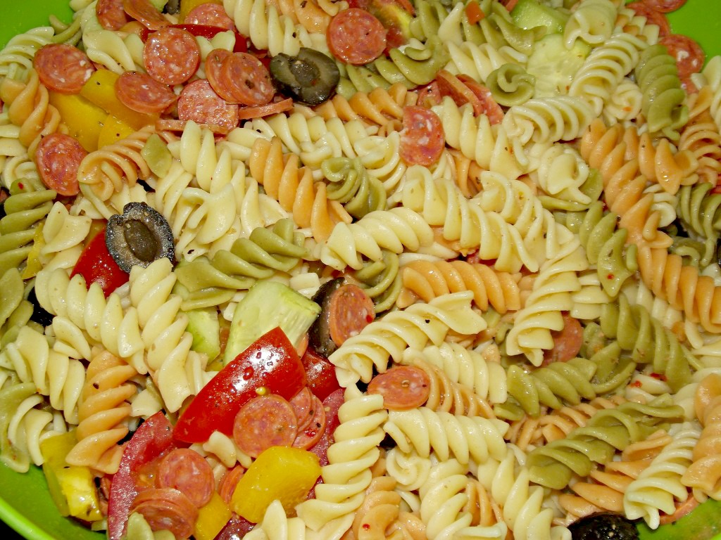 Italian Pepperoni Pasta Salad