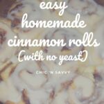 easy cinnamon rolls