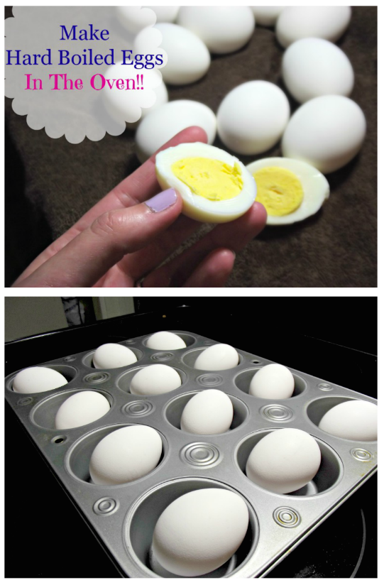 How to Make Hard Boiled Eggs In the Oven!!