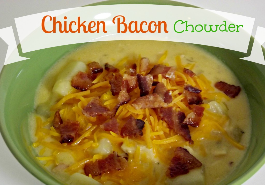 Cheesy Chicken Bacon Chowder Recipe