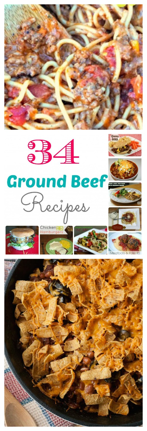34 Ground Beef Recipes You Will Want To Try!
