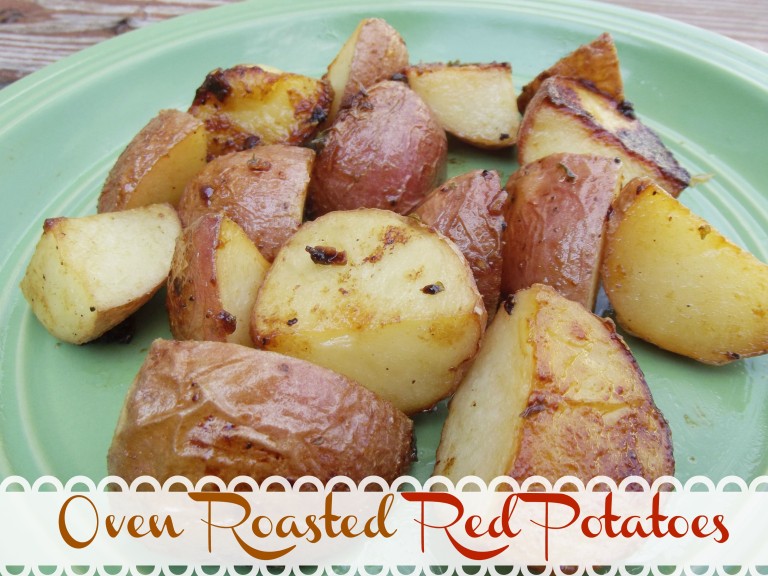 Quick and Easy Oven Roasted Red Potatoes