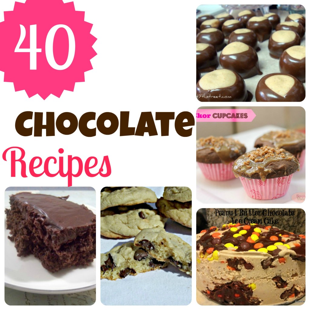 40 Delicious Chocolate Recipes