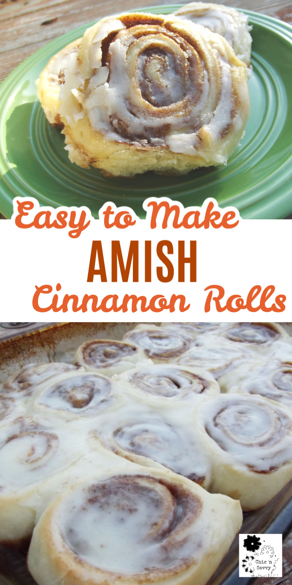 Double Batch of Amish Cinnamon Rolls - Delightful!