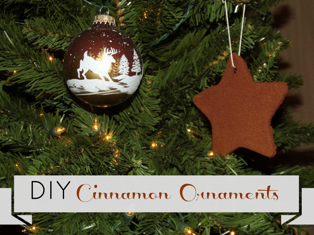 DIY Cinnamon Ornaments