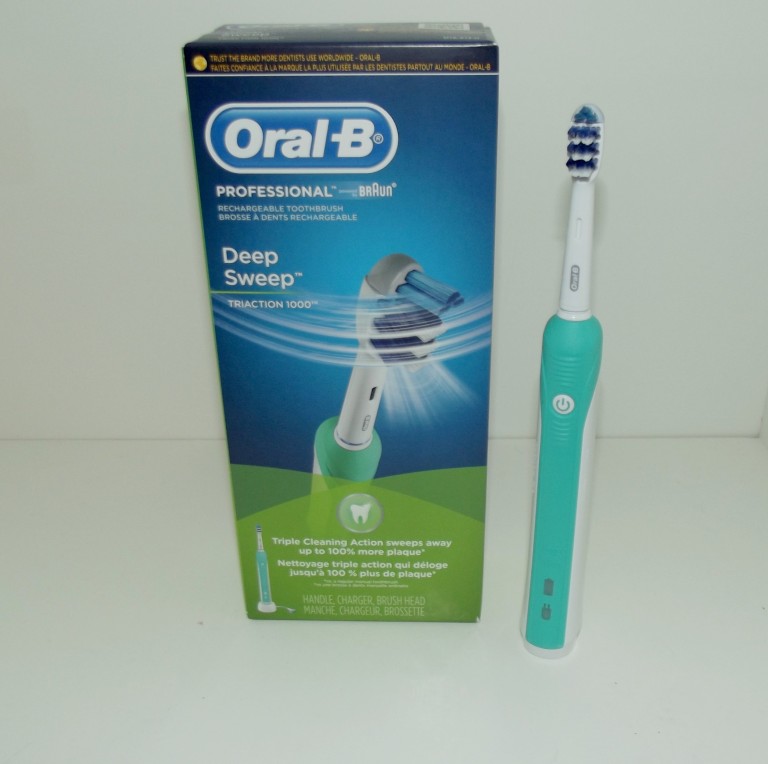 OralB Deep Sweep 1000 Electric Toothbrush Is What You Want!!!