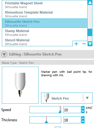 Silhouette Sketch Pen 