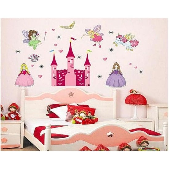 princess castle decals 