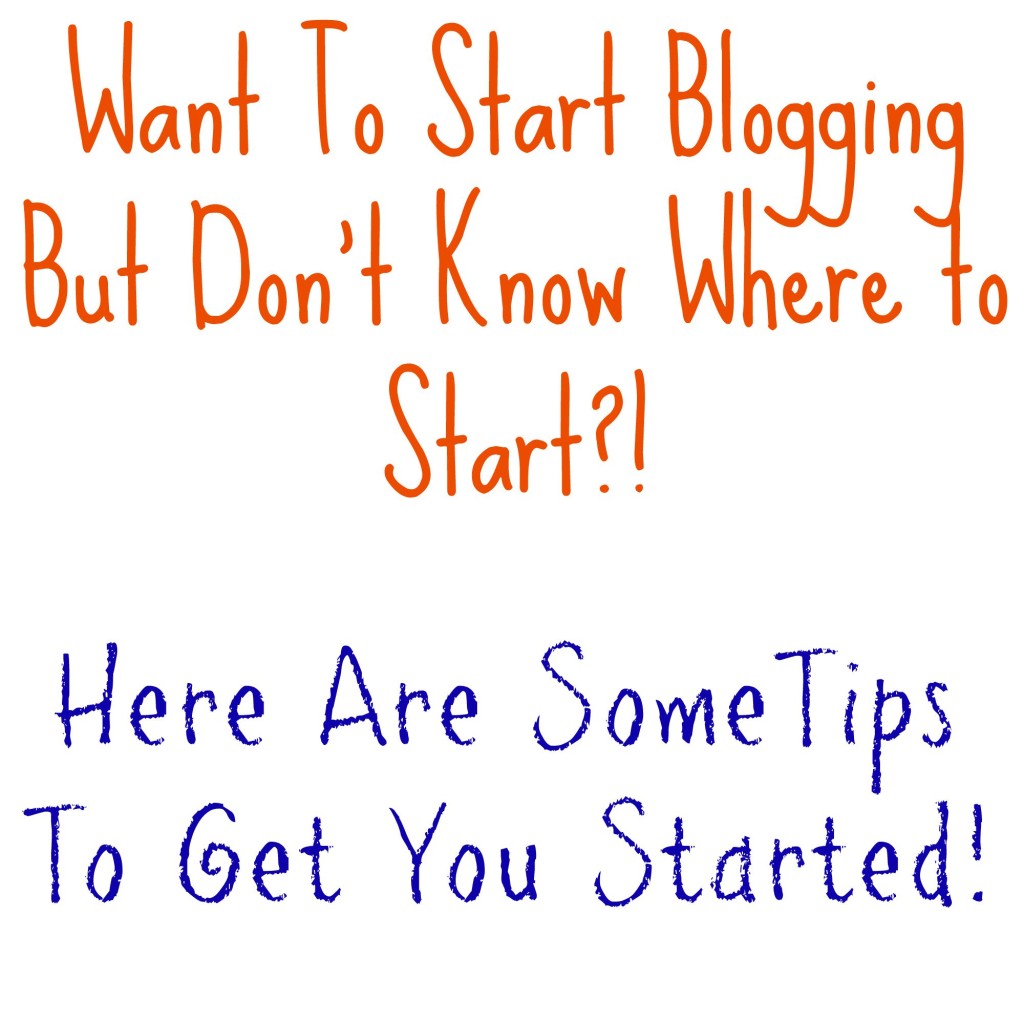starting a blog
