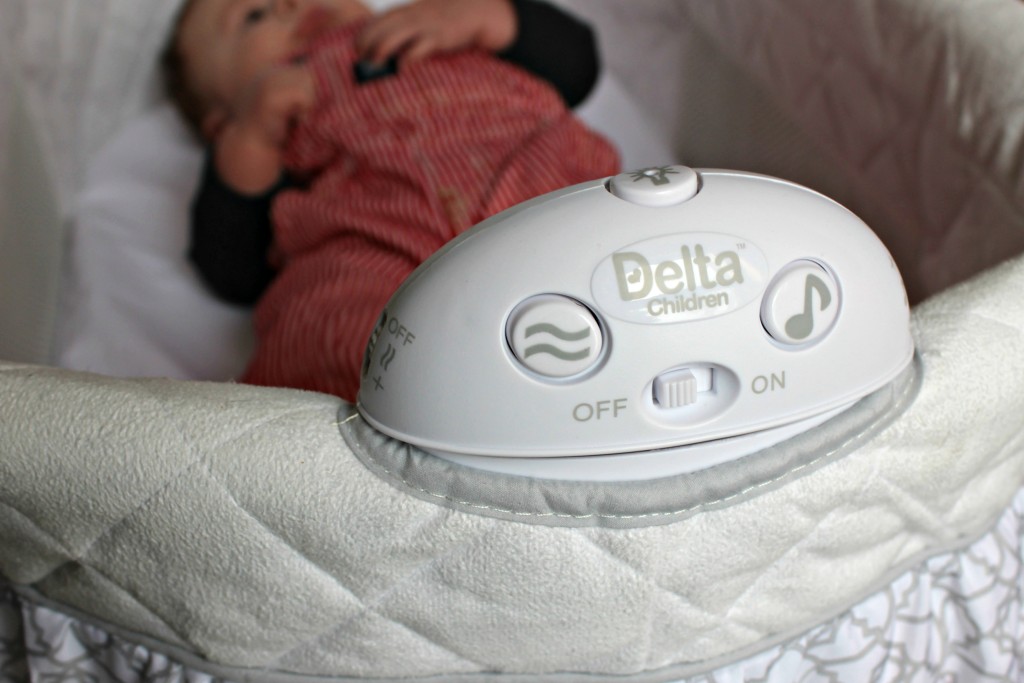 delta children's products gliding bassinet