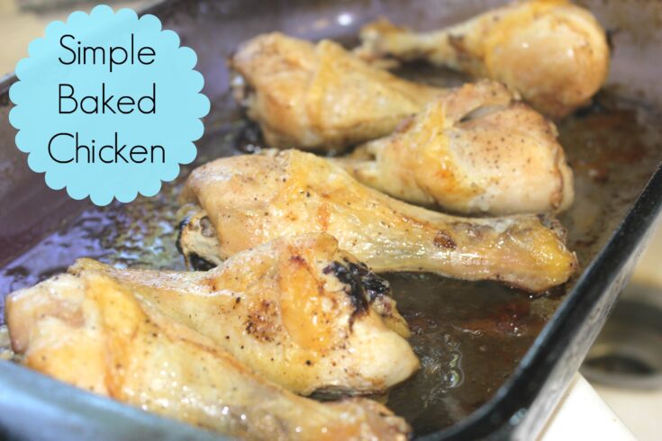 simple baked chicken