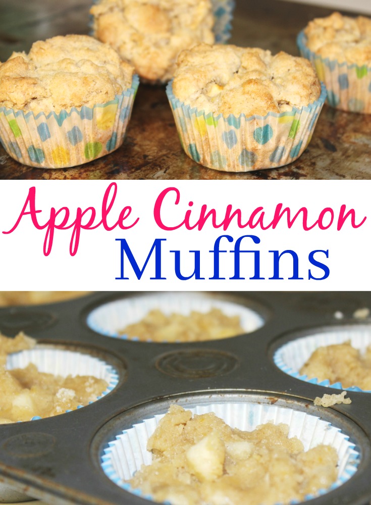 simple apple cinnamon muffins