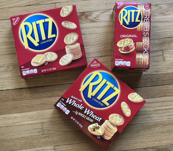 RITZ Crackers Varieties