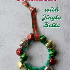 Wreath Ornament with Jingle Bells