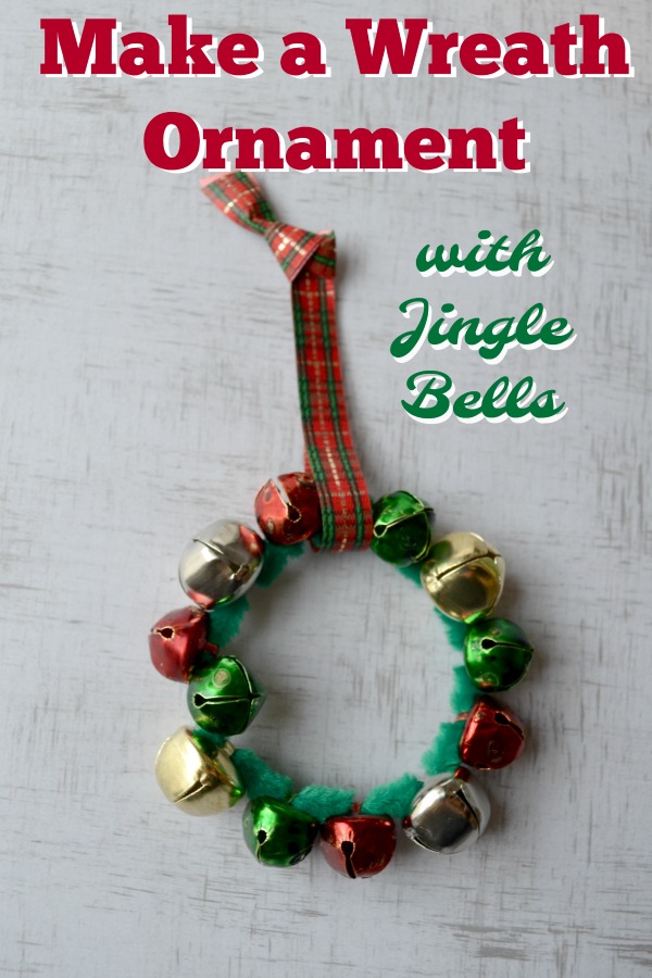Wreath Ornament with Jingle Bells