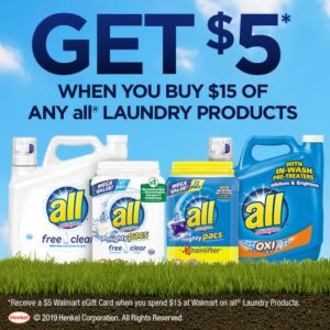 All Laundry Detergent Rebate Offer