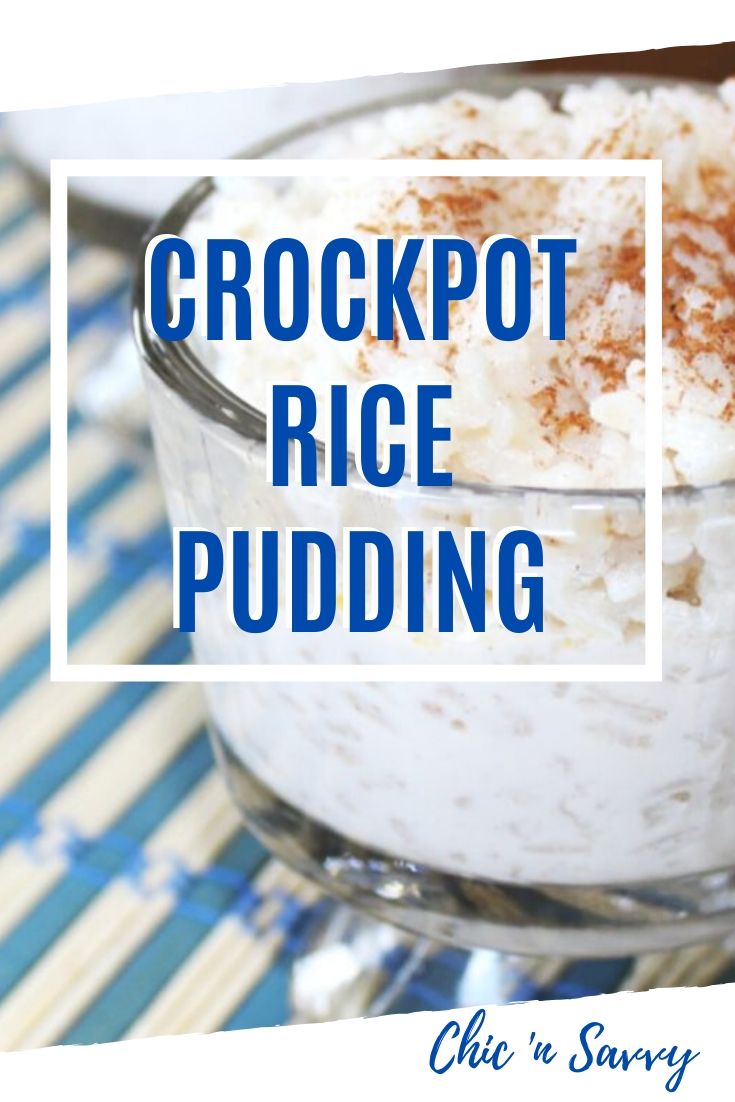 Crockpot Rice Pudding