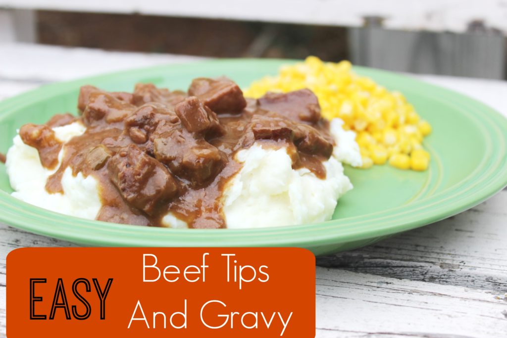 Beef Tips and Gravy Recipe