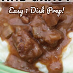 EASY Beef Tips and Gravy