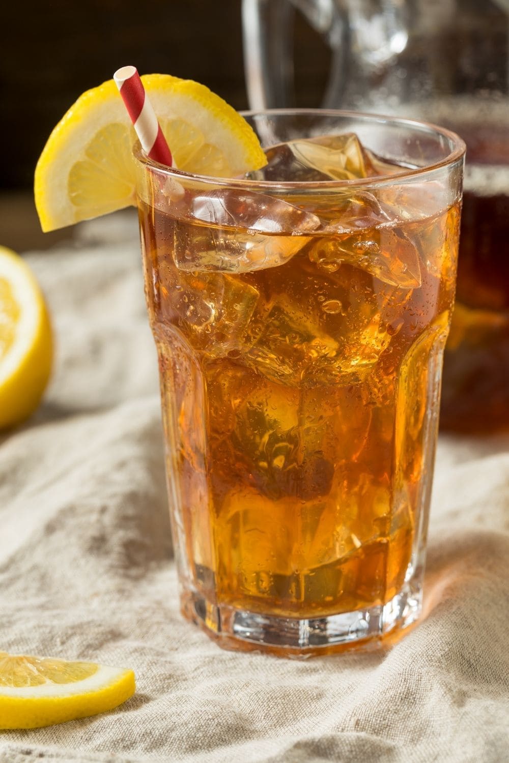 Southern Sweet Tea with Lemon