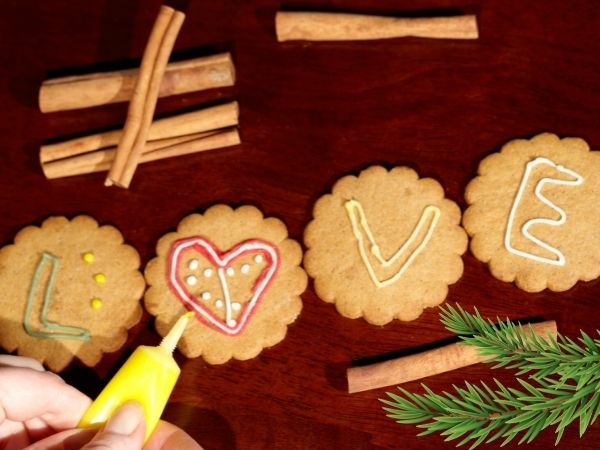 Decorated Ginger Cookies